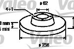 115430212 - 115430212 ΔΙΣΚΟΠΛΑΚΑ SKODA FAVORIT 93-4/94
