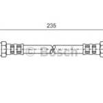 115595620 - 115-595620 ΜΑΡΚΟΥΤΣΙ ΦΡΕΝΩΝ ΠΙΣΩ SKODA FAVORIT - FELICIA - PICKUP