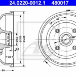 24022000121 - 24022000121 ΤΑΜΠΟΥΡΑ OPEL