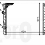 6N0121253K - 6N0121253K ΨΥΓΕΙΟ ΝΕΡΟΥ Χ.Α/C 43X38 ΠΑΡΙΣΤΕΡΑ - ΟΔΗΓΟΥ ΟΔ.POLO 94-