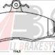 120042810 - 6U0698151E ΤΑΚΑΚΙΑ ΕΜΠΡΟΣ SKODA FAVORIT FELICIA AM Καινούργιο Ανταλλακτικό