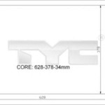 702-0023 - 1Κ0121251Ε ΨΥΓΕΙΟ ΝΕΡΟΥ GOLF V, OCTAVIA 5 FSI