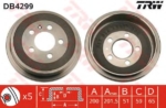 DB4299 - 6Q0609617 ΤΑΜΠΟΥΡΟ ΠΙΣΩ FABIA Καινούργιο Ανταλλακτικό