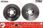 DF2804 - 1J0615301E ΔΙΣΚΟΠΛΑΚΑ ΕΜΠΡΟΣ ΟCT 1.9D 280MM Καινούργιο Ανταλλακτικό