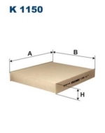 K1150 - K1150 ΦΙΛΤΡΟ ΚΑΜΠΙΝΑΣ FILTRON FORD Καινούργιο Ανταλλακτικό