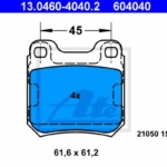 MDB1651 - MDB1651 ΤΑΚΑΚΙΑ ΠΙΣΩ VECTRA B