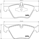 MDB2699 - MDB2699 ΤΑΚΑΚΙΑ MINTEX BMW Καινούργιο Ανταλλακτικό