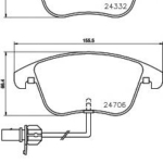 MDB2952 - 8K0698151A ΤΑΚΑΚΙΑ ΜΙΝTEX VW GROUP 3 MDB2952 - 8K0698151A ΤΑΚΑΚΙΑ ΜΙΝTEX VW GROUP