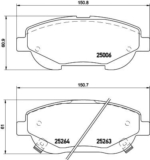 MDB3139 - MDB3139 ΤΑΚΑΚΙΑ ΜΙΝΤΕΧ TOYOTA Καινούργιο Ανταλλακτικό