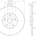 MDC1537 - MDC1537 ΔΙΣΚΟΠΛΑΚΕΣ ΜΙΝΤΕΧ RENAULT 10 MDC1537 - MDC1537 ΔΙΣΚΟΠΛΑΚΕΣ ΜΙΝΤΕΧ RENAULT