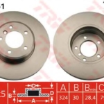 MDC1659 - MDC1659 ΔΙΣΚΟΠΛΑΚΕΣ ΣΕΤ MINTEX BMW