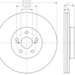 MDC1695 - MDC1695 ΔΙΣΚΟΠΛΑΚΕΣ ΣΕΤ MINTEX TOYOTA 6 MDC1695 - MDC1695 ΔΙΣΚΟΠΛΑΚΕΣ ΣΕΤ MINTEX TOYOTA