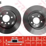 MDC1720 - MDC1720 ΔΙΣΚΟΠΛΑΚΕΣ ΣΕΤ MINTEX BMW 3 MDC1720 - MDC1720 ΔΙΣΚΟΠΛΑΚΕΣ ΣΕΤ MINTEX BMW