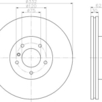 MDC2336 - MDC2336 ΔΙΣΚΟΠΛΑΚΕΣ ΣΕΤ ΜΙΝΤΕΧ BMW 8 MDC2336 - MDC2336 ΔΙΣΚΟΠΛΑΚΕΣ ΣΕΤ ΜΙΝΤΕΧ BMW