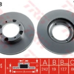 MDC845 - MDC845 ΔΙΣΚΟΠΛΑΚΕΣ MINTEX HYUNDAI