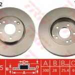 MDC853 - MDC853 ΔΙΣΚΟΠΛΑΚΕΣ ΣΕΤ MINTEX MERCEDES
