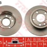 MDC912 - 701615301C ΔΙΣΚΟΠΛΑΚΕΣ ΣΕΤ MINTEX VW GROUP