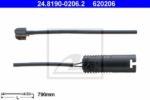 MWI0106 - MWI0106 ΚΑΛΩΔΙΑ ΦΡΕΝΩΝ MINTEX BMW Καινούργιο Ανταλλακτικό