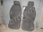ΚΑΘΙΣΜΑΤΑ ΟΔΗΓΟΥ-ΣΥΝΟΔΗΓΟΥ (VW POLO 6Q 2001–2009 5Θ) ΓΚΡΙ ΥΦΑΣΜΑ ΜΕΤΑΧΕΙΡΙΣΜΕΝΟ ΓΝΗΣΙΟ ( ΠΑΡΑΔΙΔΕΤΑΙ ΚΑΘΑΡΟ ) Μεταχειρισμένο