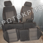 ΣΑΛΟΝΙ VW GOLF IV (1999-2004) 3Θ ΜΑΥΡΟ ΓΚΡΙ ΥΦΑΣΜΑ ΜΕΤΑΧΕΙΡΙΣΜΕΝΟ ΓΝΗΣΙΟ ( ΠΑΡΑΔΙΔΕΤΑΙ ΚΑΘΑΡΟ )