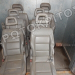 ΣΑΛΟΝΙ SEAT ALHABRA (1995-2010) VW SHARAN (1995-2010) 5Θ ΓΚΡΙ ΔΕΡΜΑ ΜΕΤΑΧΕΙΡΙΣΜΕΝΟ ΓΝΗΣΙΟ ( ΠΑΡΑΔΙΔΕΤΑΙ ΚΑΘΑΡΟ )