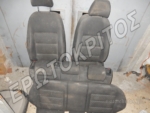 ΣΑΛΟΝΙ (GOLF 5 2003–2010 5Θ, SKODA OCTAVIA 5, SEAT LEON 1P) ΓΚΡΙ ΜΑΥΡΟ ΣΕΤ ΜΕΤΑΧΕΙΡΙΣΜΕΝΟ ΓΝΗΣΙΟ ( ΠΑΡΑΔΙΔΕΤΑΙ ΚΑΘΑΡΟ ) Μεταχειρισμένο