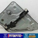 ΓΡΥΛΟΣ ΠΑΡΑΘΥΡΟΥ ΠΙΣΩ ΑΡΙΣΤΕΡΑ SKODA FABIA 6Y 6Y0839751B ΜΕΤΑΧΕΙΡΙΣΜΕΝΟ ΓΝΗΣΙΟ