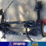 ΑΞΟΝΑΣ ΜΕ ΔΙΣΚΟΥΣ ΚΟΚΚΙΝΕΣ ΔΑΓΚΑΝΕΣ ΓΙΑ VW GOLF V GTI 2005-2008 (ΑΞΟΝΕΣ VOLKSWAGEN GROUP)