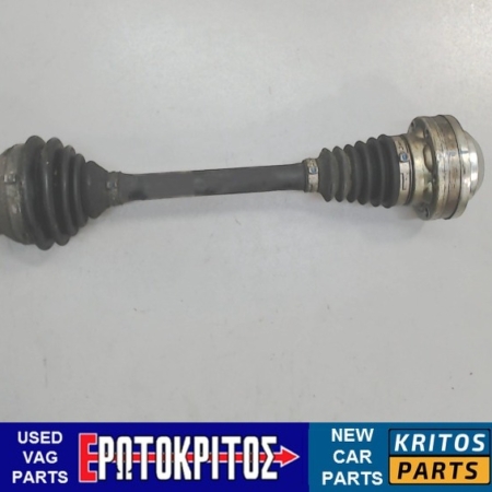 ΗΜΙΑΞΟΝΙΟ ΕΜΠΡΟΣ ΑΡΙΣΤΕΡΑ AUDI A3 VW GOLF PASSAT JETTA 1K0407271 ΜΕΤΑΧΕΙΡΙΣΜΕΝΟ ΓΝΗΣΙΟ