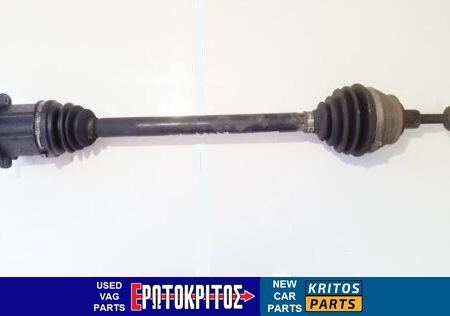 ΗΜΙΑΞΟΝΙΟ ΕΜΠΡΟΣ ΔΕΞΙΑ AUDI A6 C5 4F0407272G ΜΕΤΑΧΕΙΡΙΣΜΕΝΟ ΓΝΗΣΙΟ