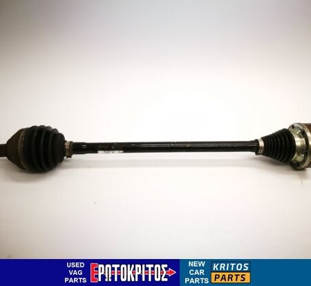 ΗΜΙΑΞΟΝΙΟ ΕΜΠΡΟΣ ΔΕΞΙΑ AUDI A1 SEAT IBIZA TOLEDO SKODA RAPID FABIA VW POLO 6C0407272G ΜΕΤΑΧΕΙΡΙΣΜΕΝΟ ΓΝΗΣΙΟ