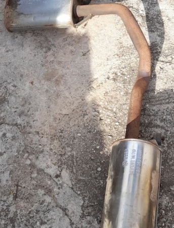 ΕΞΑΤΜΙΣΗ AUDI A4 2001-2006 VW PASSAT (B5) 1.8 ΜΕΣΑΙΟ 8E0119F ΤΕΛΙΚΟ ΕΞΑΤΜΙΣΗΣ ΠΙΣΩ ΓΝΗΣΙΟ 8E0120E ΜΕΤΑΧΕΙΡΙΣΜΕΝΗ ΓΝΗΣΙΑ