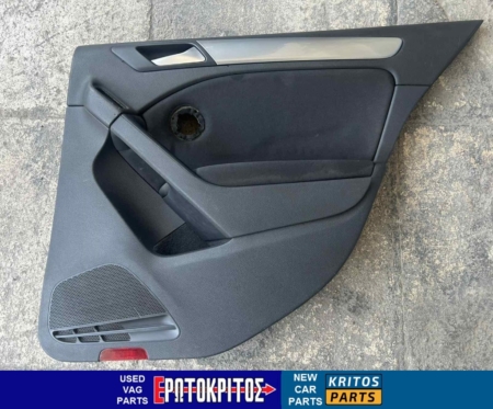 ΤΑΠΕΤΣΑΡΙΑ ΠΟΡΤΑΣ ΠΙΣΩ ΔΕΞΙΑ VW GOLF VI 5K6867212 ΜΕΤΑΧΕΙΡΙΣΜΕΝΗ ΓΝΗΣΙΑ Μεταχειρισμένο